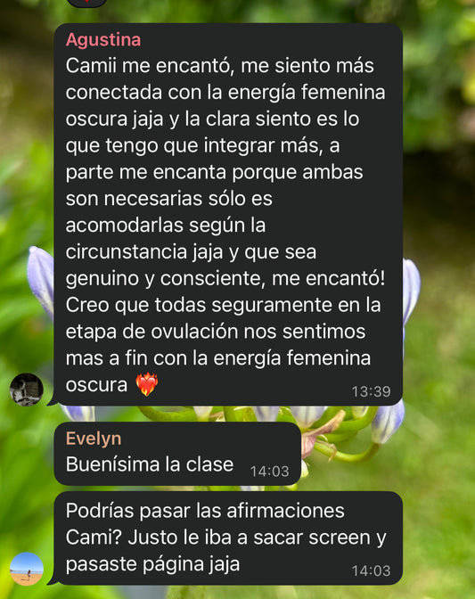 Energía femenina oscura